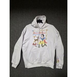 Women's Disney Size Large Snow White Hoodie Princess Character Kangaroo Pocket